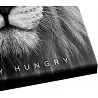 Tableau sur toile Lion Hungry